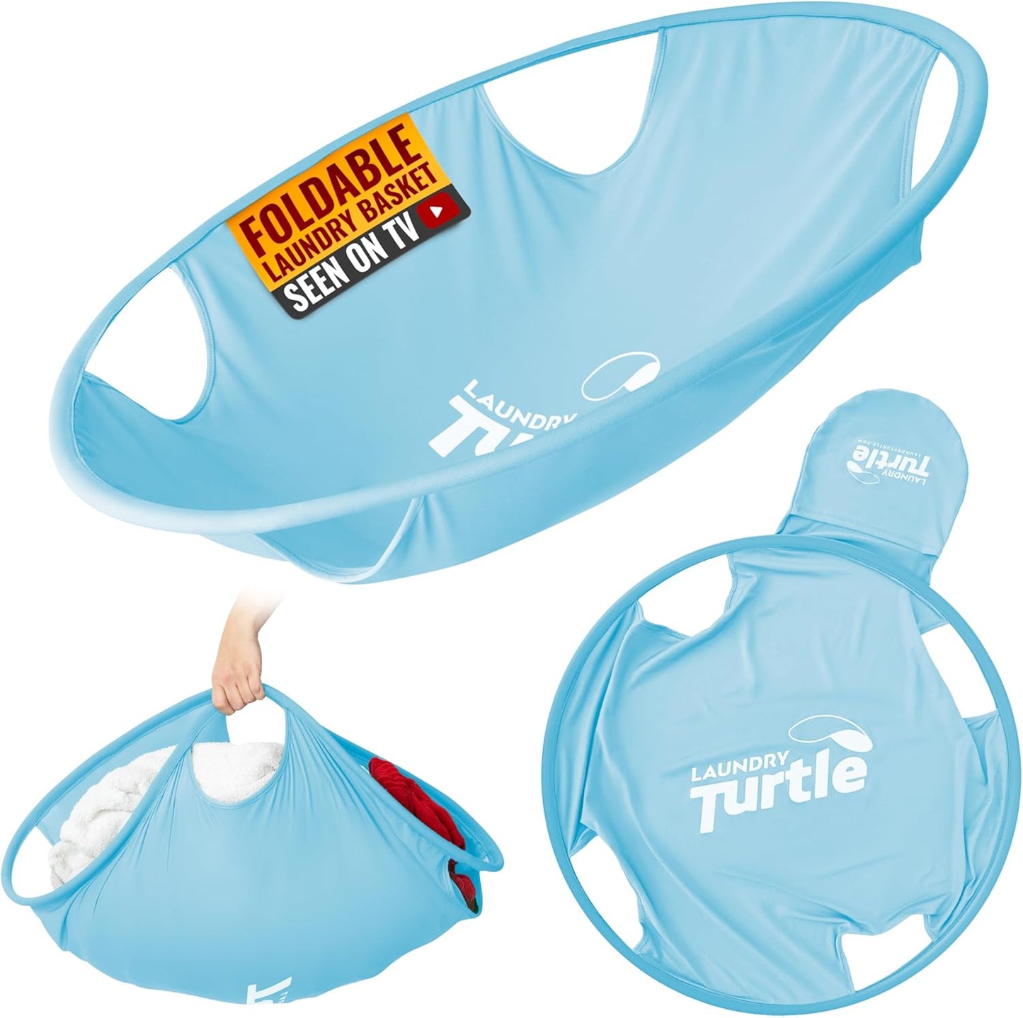 Revolutionary Collapsible Laundry Basket - Laundry Turtle