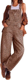 Vintage Y2K Baggy Barrel Jeans Overalls for Women in Classic Denim