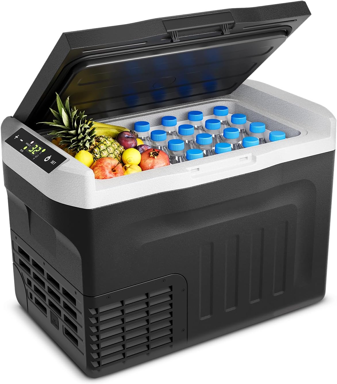 12V Refrigerator - Fast Cooling Portable Freezer for Travel