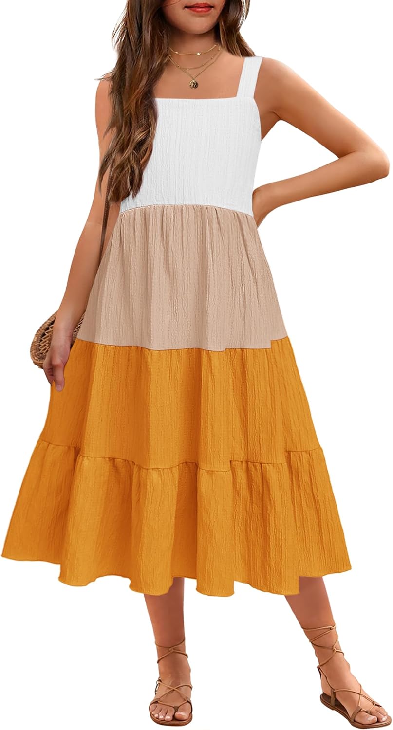 Arshiner Toddler Girl's Summer Cami Dress for Every Occasion