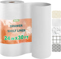 OcePor Non-Adhesive Shelf and Drawer Liner for Kitchen Cabinets