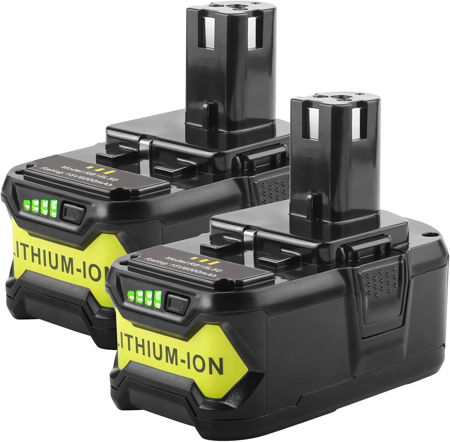 Upgrade 18V 6.0Ah Battery Replacement for Ryobi ONE+ Tools