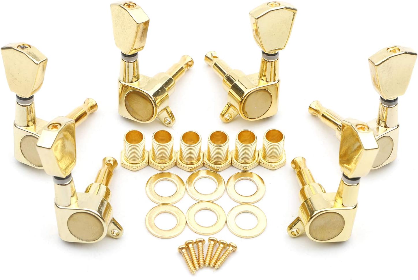 Swhmc 6pcs Gold Tuning Pegs for Guitar