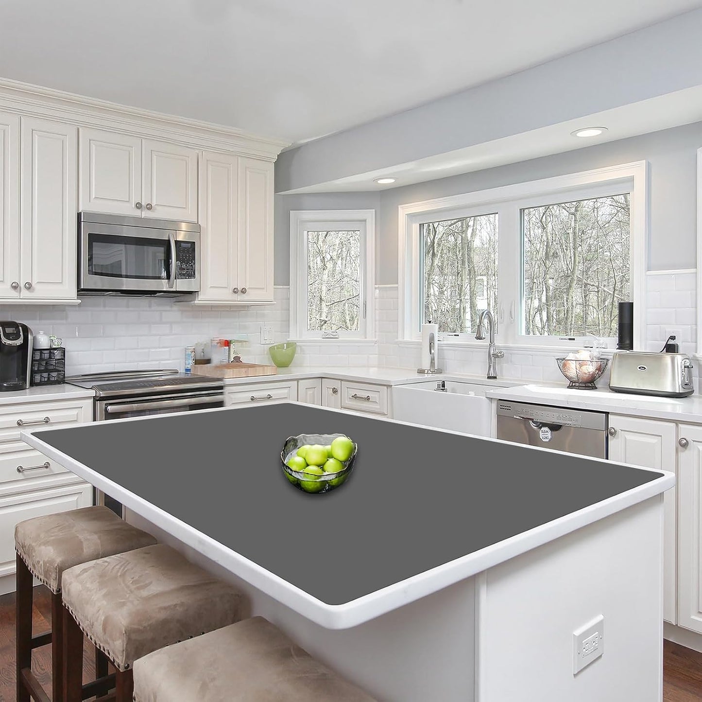 Silicone Mats for Kitchen Counter - Large Heat Resistant Protector