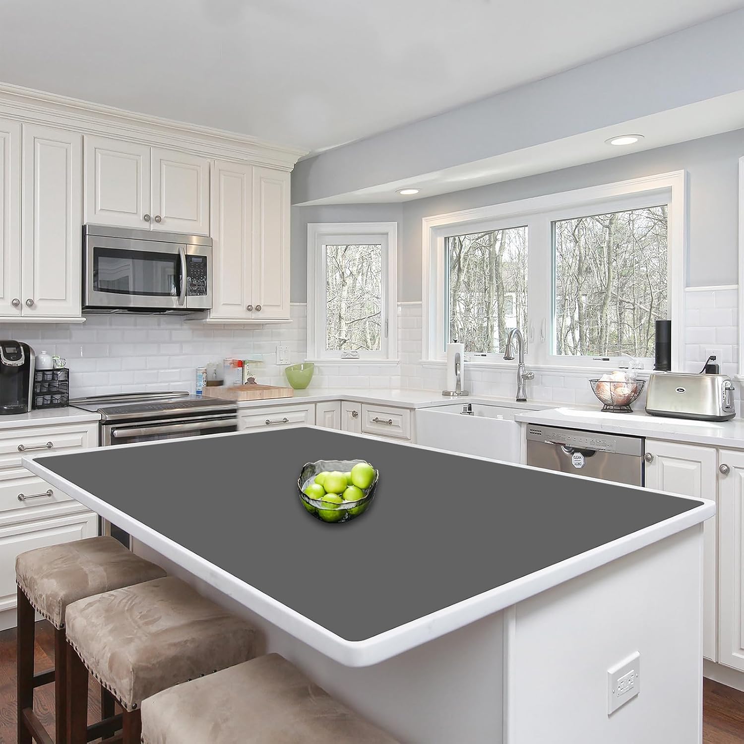 Silicone Mats for Kitchen Counter - Large Heat Resistant Protector