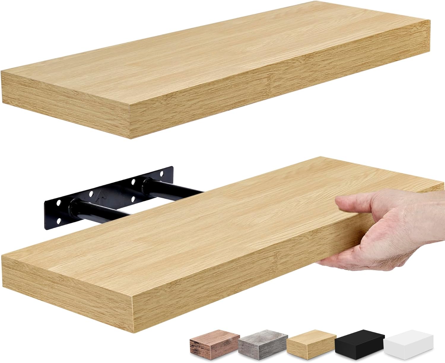 Sorbus Floating Shelves for Wall - Stylish Storage Solution
