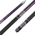 58in Canadian Maple Pool Cue with Irish Linen Wrap - 13mm Tip