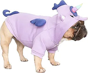 iChoue Unicorn Dog Costumes for Medium Dogs - Cute & Warm