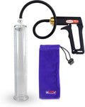 LeLuv Maxi Penis Pump in Black with Advanced Silicone Hose for Comfort