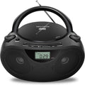 Portable CD Player Bluetooth Boombox with Radio - Compact Stereo