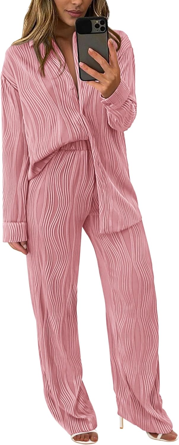 PRETTYGARDEN Women's 2 Piece Sets for Fall Casual Style