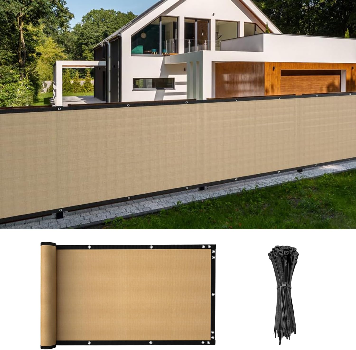 Cliselda 3ft x 50ft Privacy Fence Screen for Outdoor Spaces