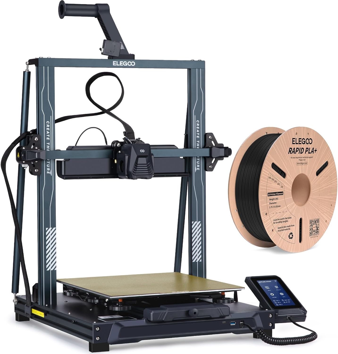 ELEGOO Neptune 4 Plus 3D Printer: High-Speed Printing Power