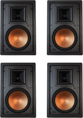 Klipsch R-5800-W II In-Wall Speakers (4 Pack) - Theater-Ready Sound