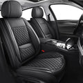 MIROZO Seat Covers Full Coverage Waterproof Full Set - Durable Faux