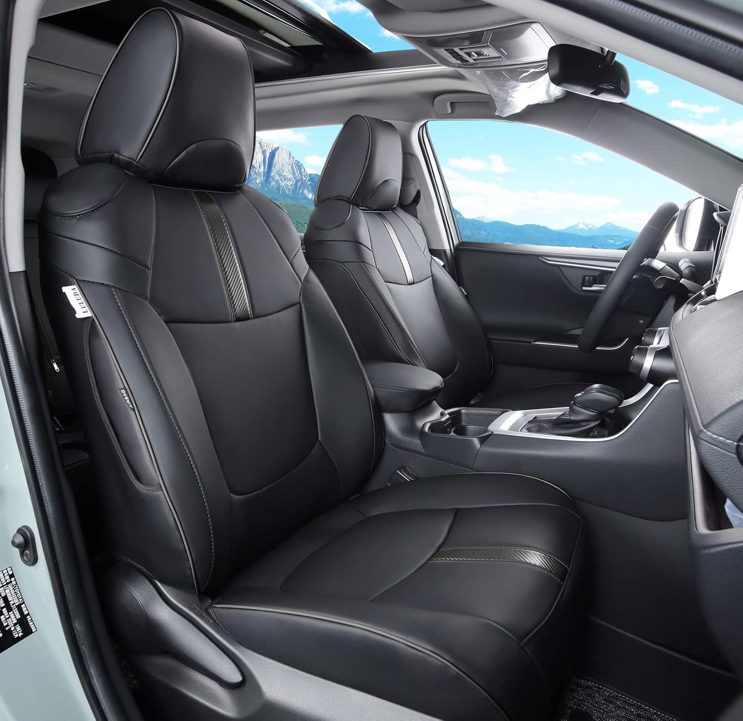 Custom Fit RAV4 Car Seat Covers for 2019-2025 Toyota Models