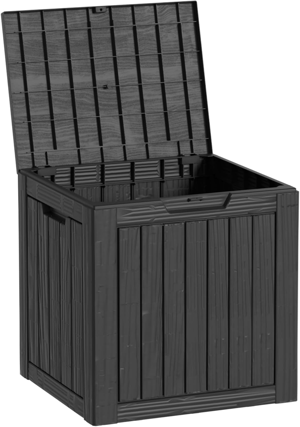 35 Gallon Waterproof Large Resin Deck Box for Outdoor Storage