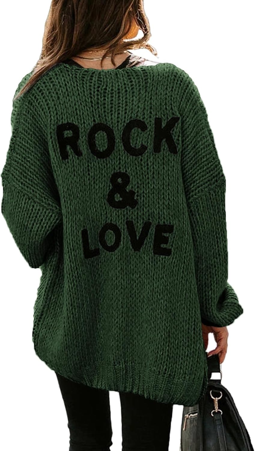 PRETTYGARDEN Women's Long Sleeve Open Front Knit Cardigans