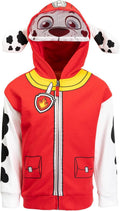 Paw Patrol Rubble Chase Skye Fleece Zip Up Hoodie for Kids