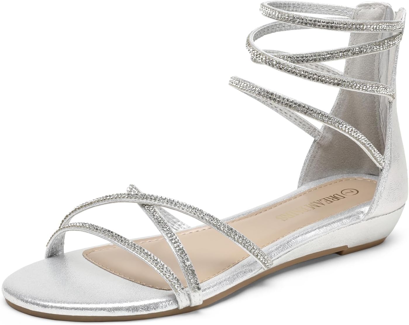 DREAM PAIRS Women's Strappy Gladiator Sandals for Summer