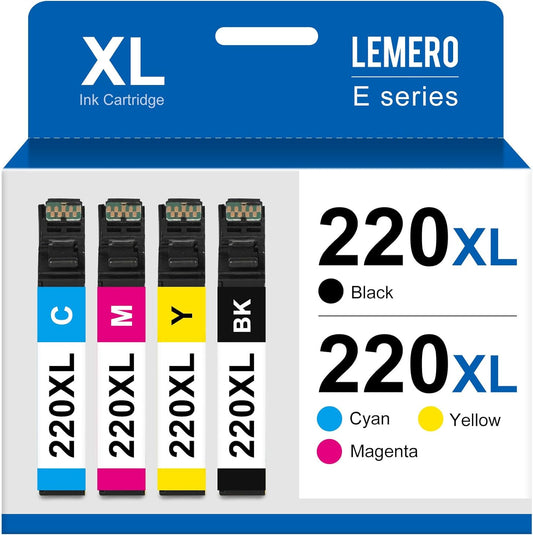 Vivid Prints Guaranteed with LEMERO 220XL Ink Set
