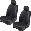 Black Wood Beaded Seat Cushion - Massaging Universal Car and Office