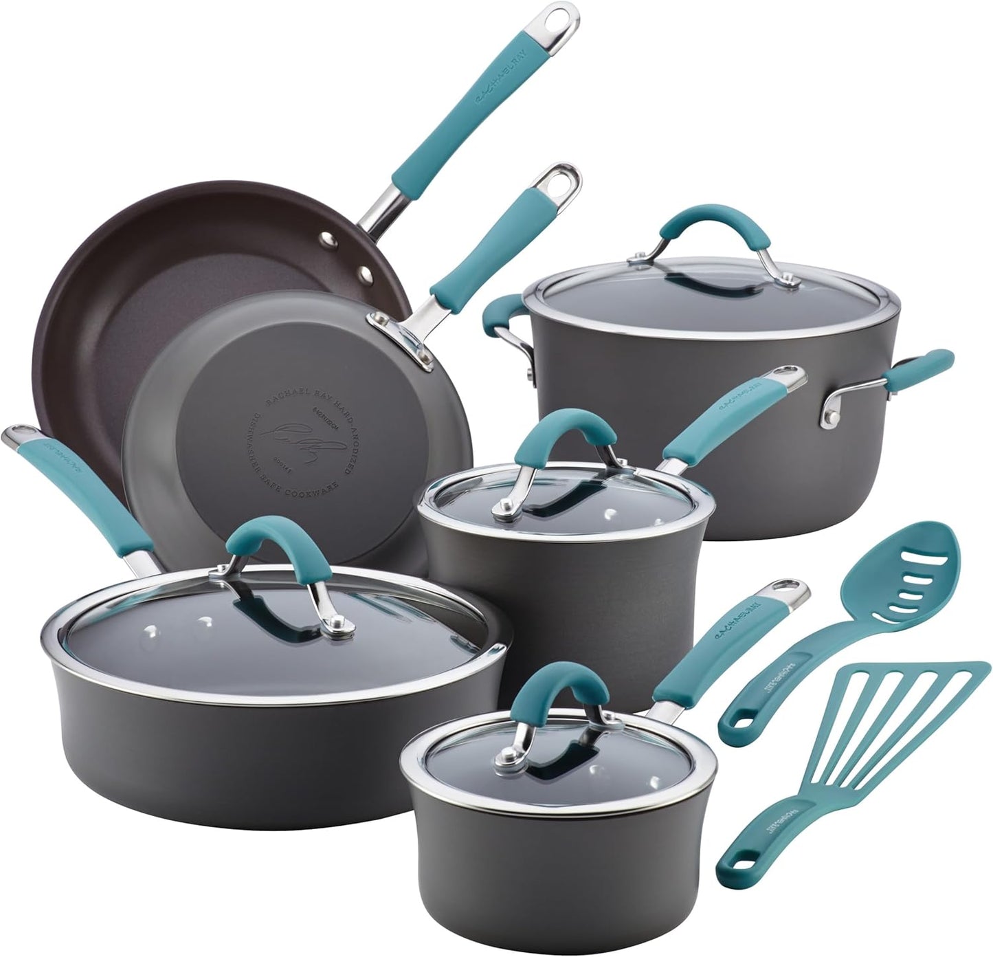 Rachael Ray Cucina Hard Anodized Nonstick Cookware Set Review