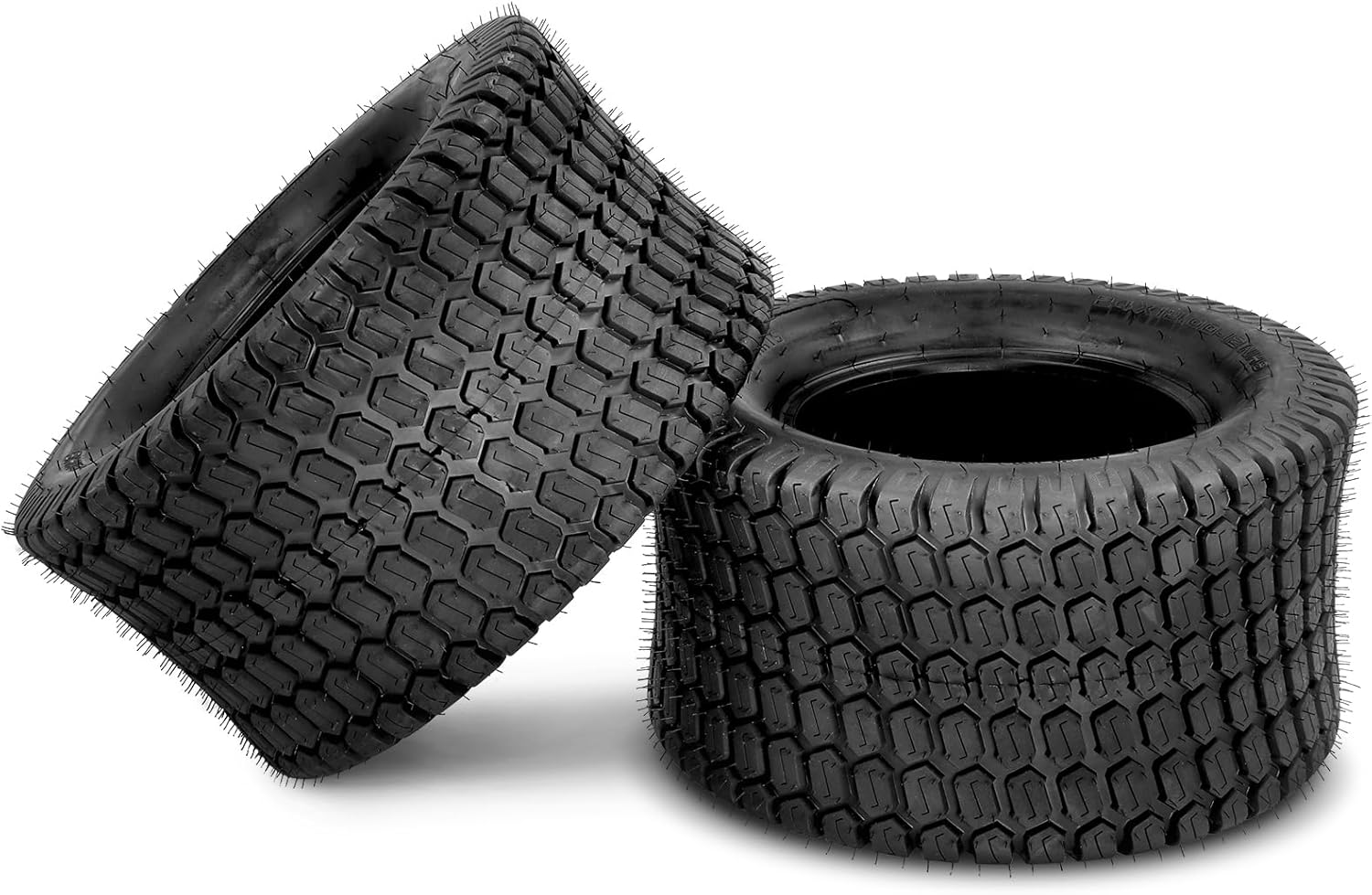 2pcs 24x12.00-12 Tubeless Turf Tires for Lawn Mowers and Carts