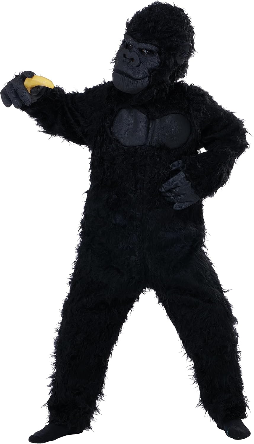 Child Deluxe Gorilla Costume for Kids - Fun and Comfortable Wear