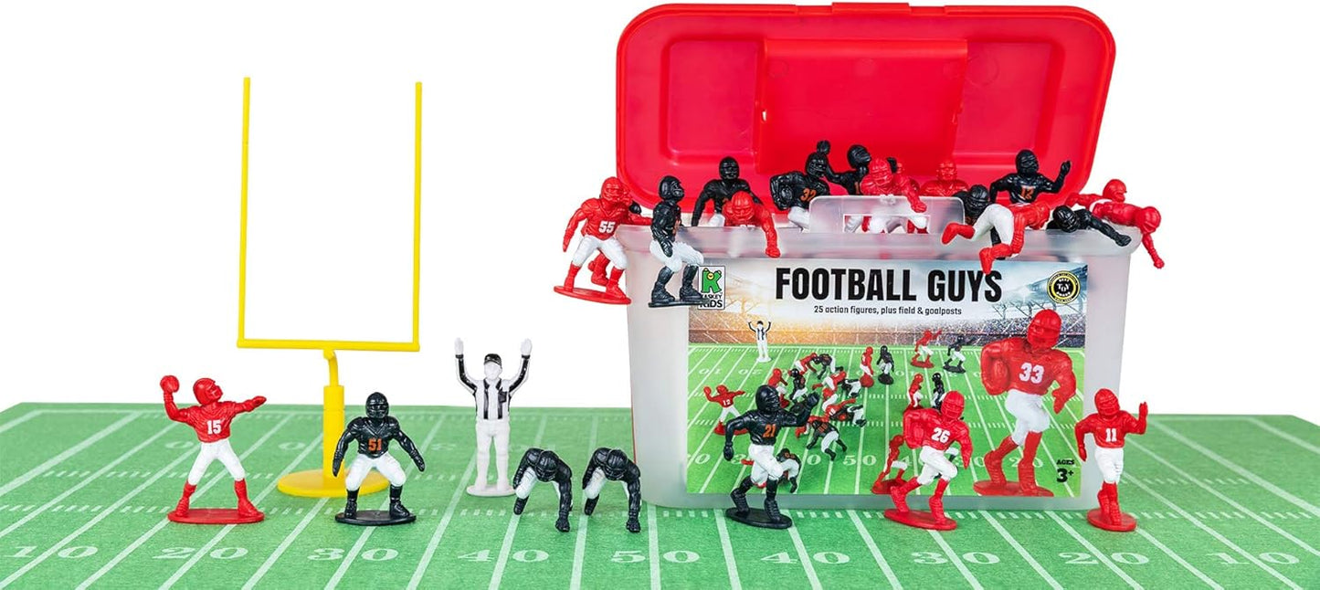 Kaskey Kids Football Guys Set for Imaginative Play and Fun