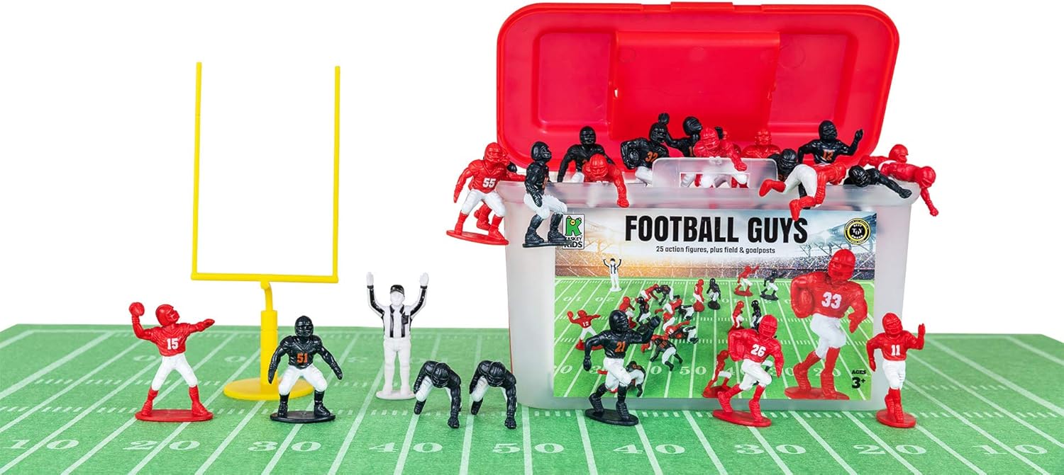 Kaskey Kids Football Guys Set for Imaginative Play and Fun