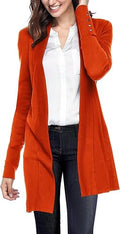 Spicy Sandia Women's Long Sleeve Lightweight Cardigan - Casual Office