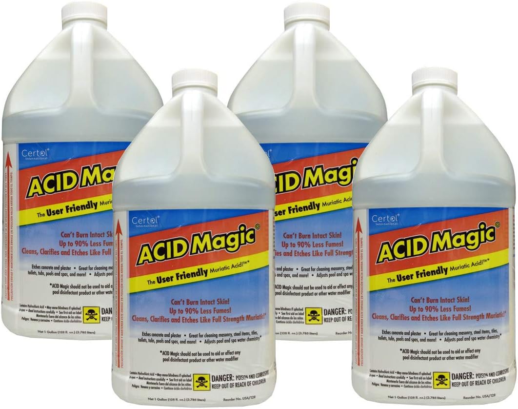 ACIDMagic Muriatic Replacement Acid for Safe High-Efficiency Cleaning