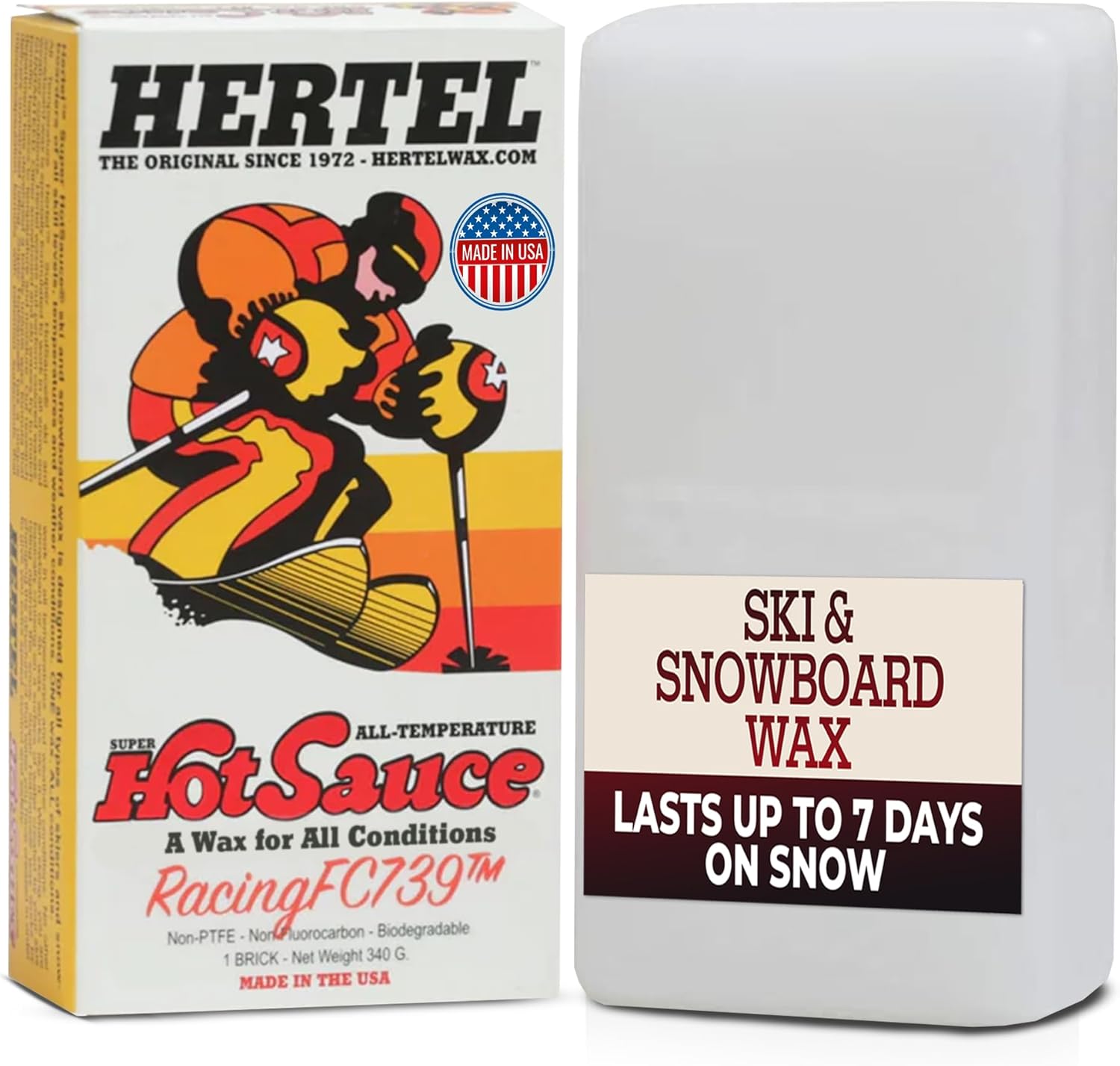 USA Made Racing Ski Wax - All Weather 340g