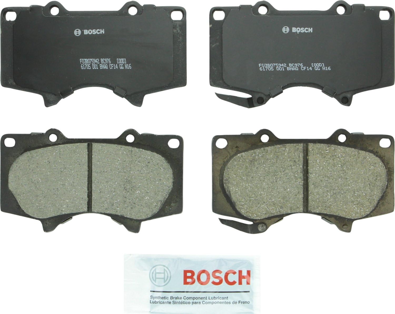 BOSCH BC976 QuietCast Premium Ceramic Disc Brake Pad Set Review