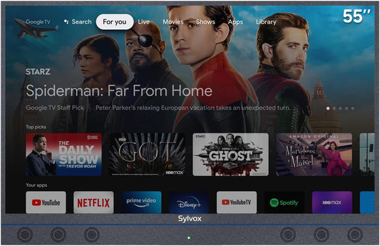 SYLVOX 55 Outdoor Smart TV - 4K UHD & Waterproof