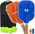 Pickleball Paddles Set of 2 - USAPA Approved Graphite Carbon Fiber
