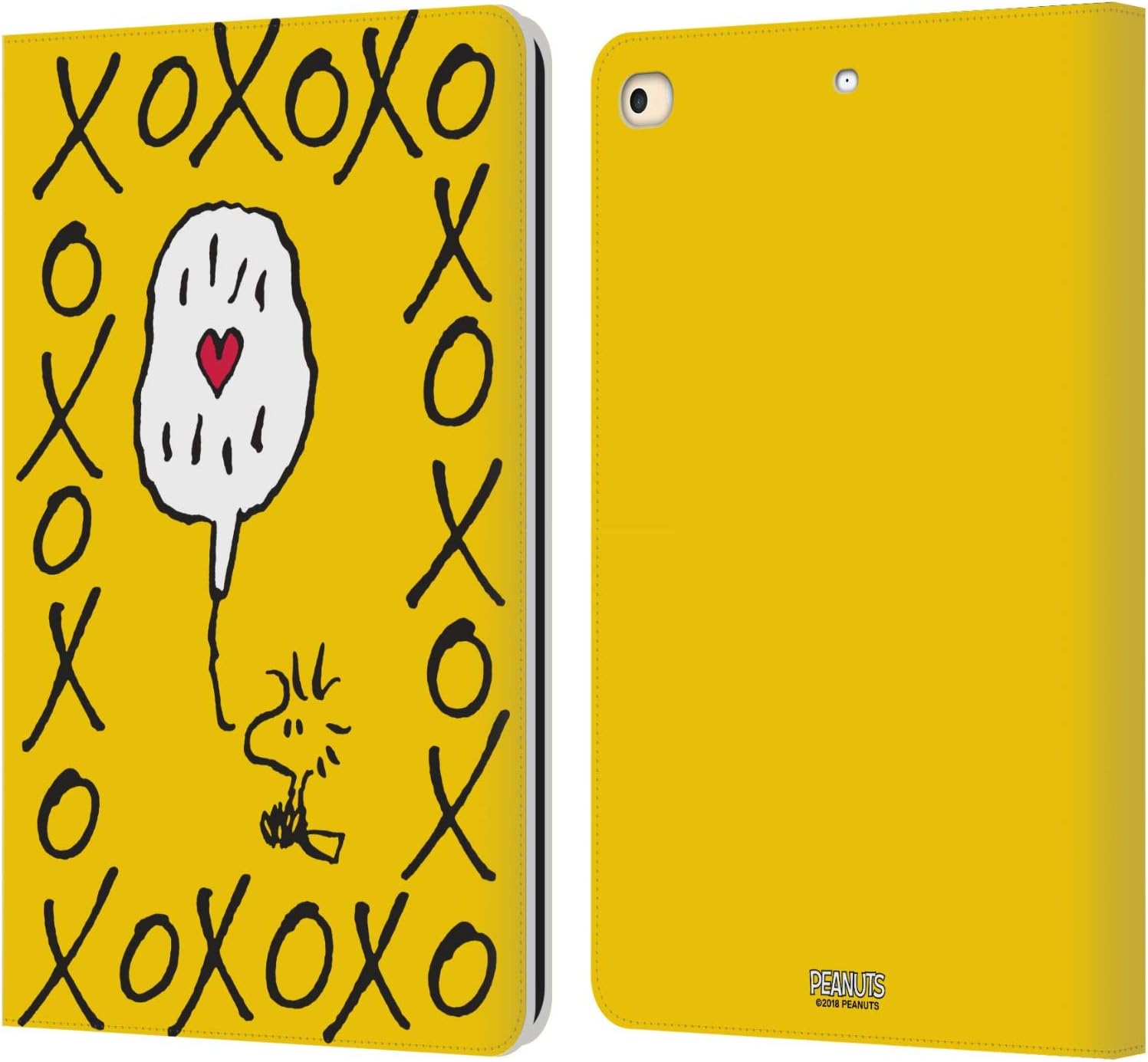Peanuts Woodstock Leather Wallet Case for iPad 9.7 2017/2018