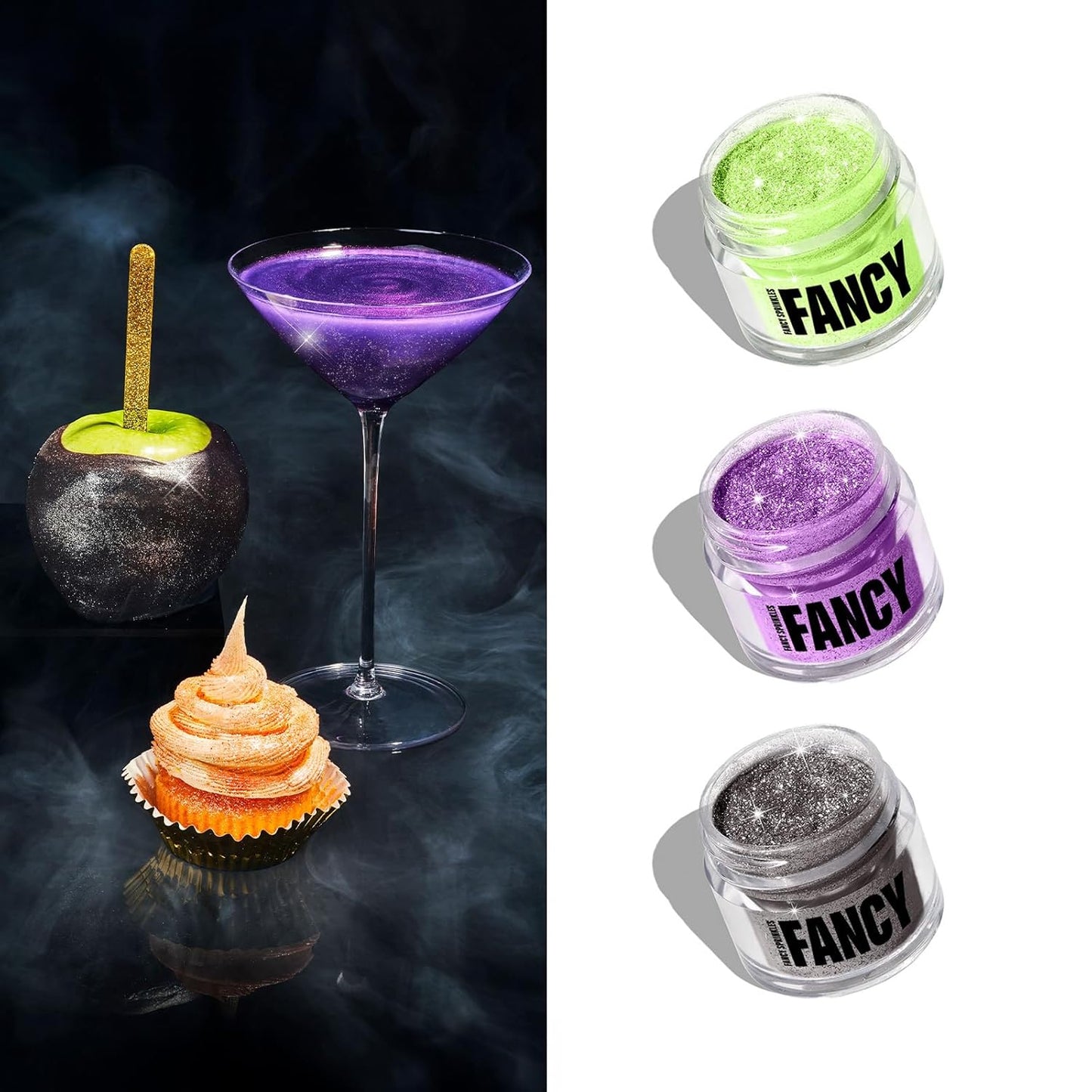 B'Witched Edible Glitter Set for Sparkling Food & Drinks