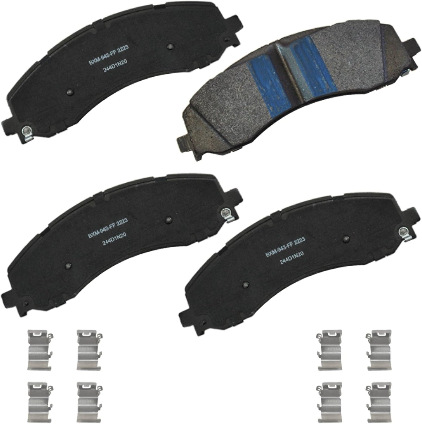 Bendix Premium SBM2223 Semi-Metallic Brake Pads for Ram Trucks