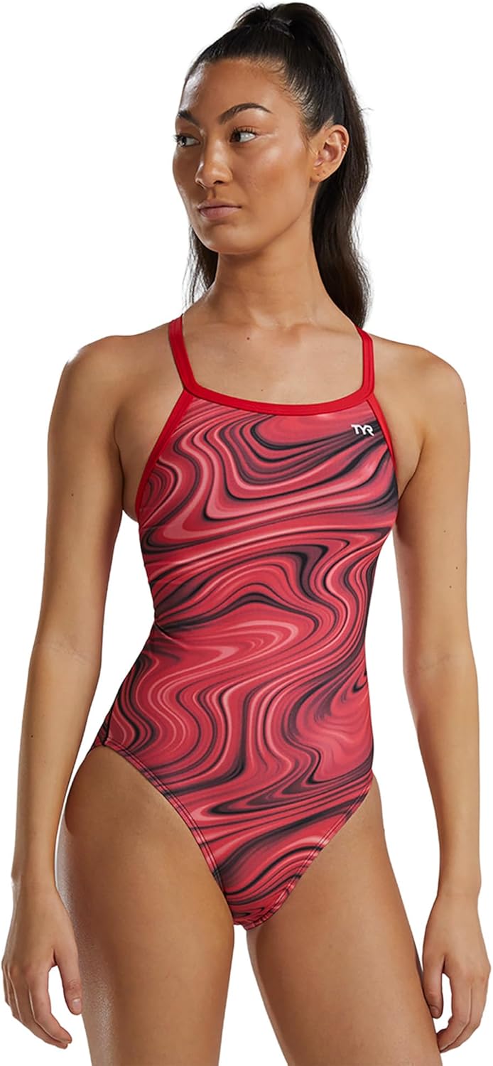 TYR Women's Durafast Elite Diamondfit Swimsuit for Athletes