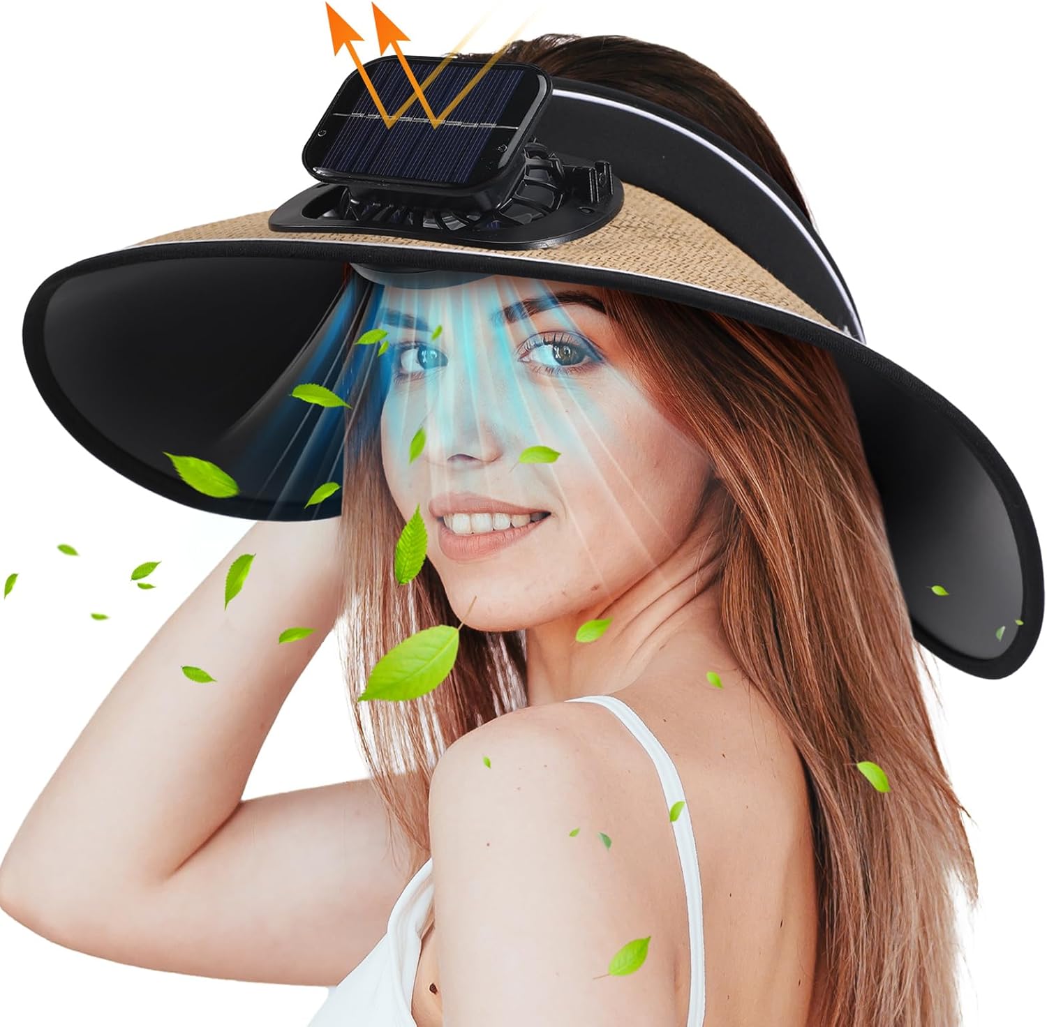 Mumucove Solar Fan Visor: Stay Cool & Protected