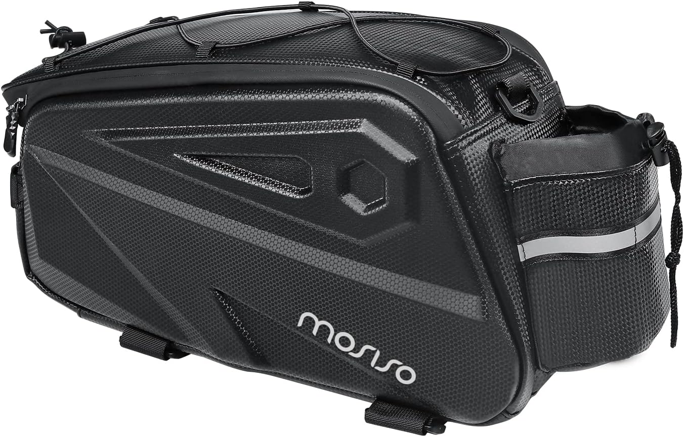 MOSISO Waterproof Bike Rack Bag for Cycling and Travel Needs