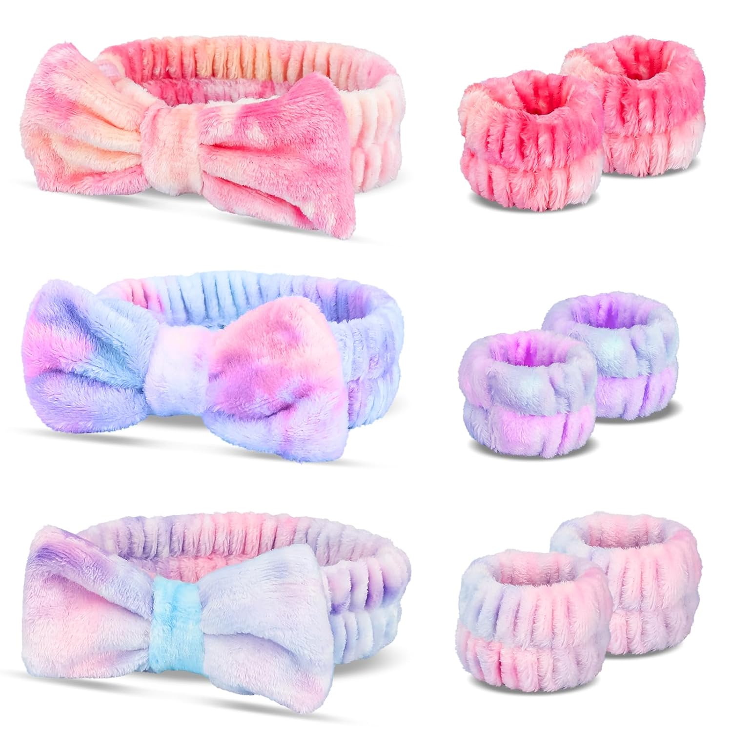 Spa Headband Set for Effortless Face Washing