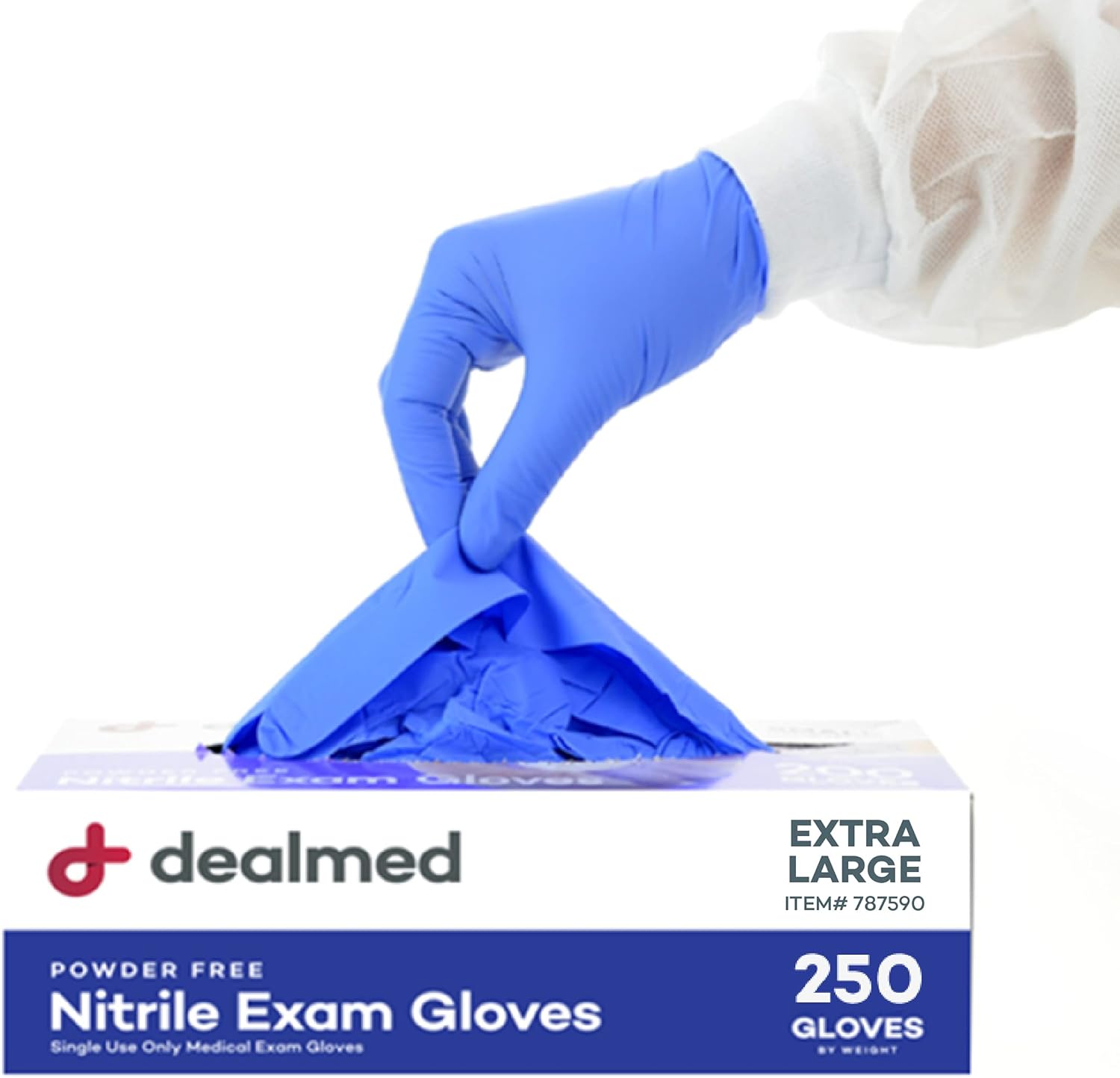 Dealmed Nitrile Exam Gloves - Medical Grade Protection