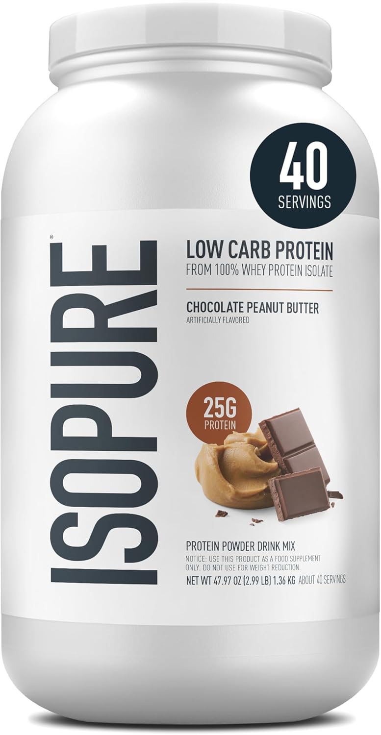 Isopure Low Carb 100% Pure Whey Isolate Protein Powder Review
