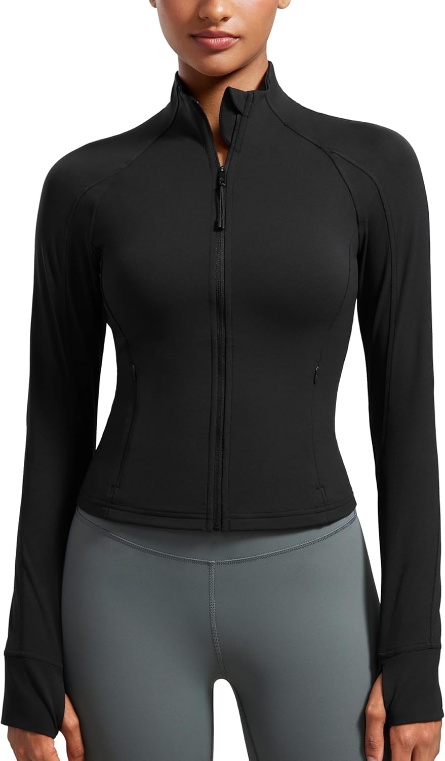 CRZ YOGA Butterluxe Waist Length Jackets for Women Review
