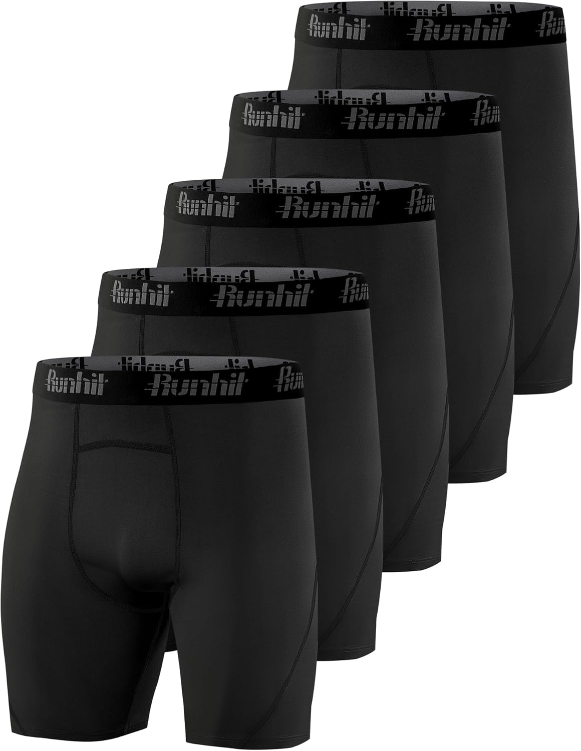 Runhit Men's Compression Shorts for Optimal Athletic Performance