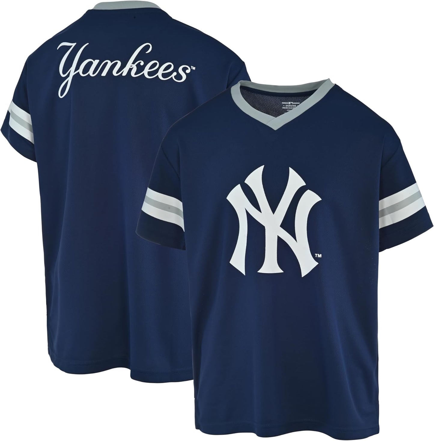 MLB Kids Youth 4-20 Official Primary Logo Ballpark Jersey