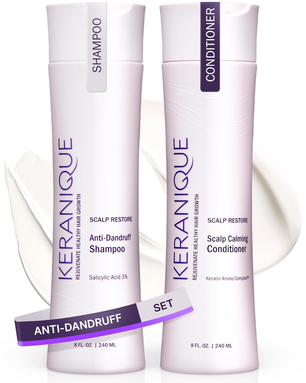Keranique Anti Dandruff Duo - Restore Scalp Health